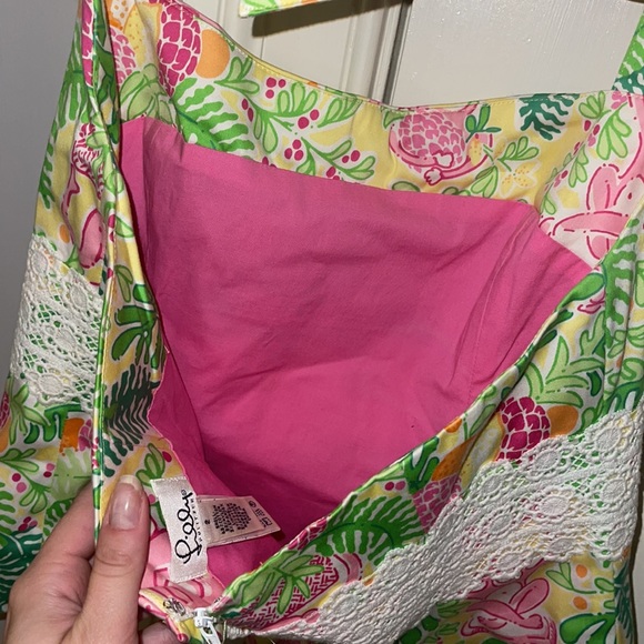 Lilly Pulitzer corset halter top - Picture 7 of 8